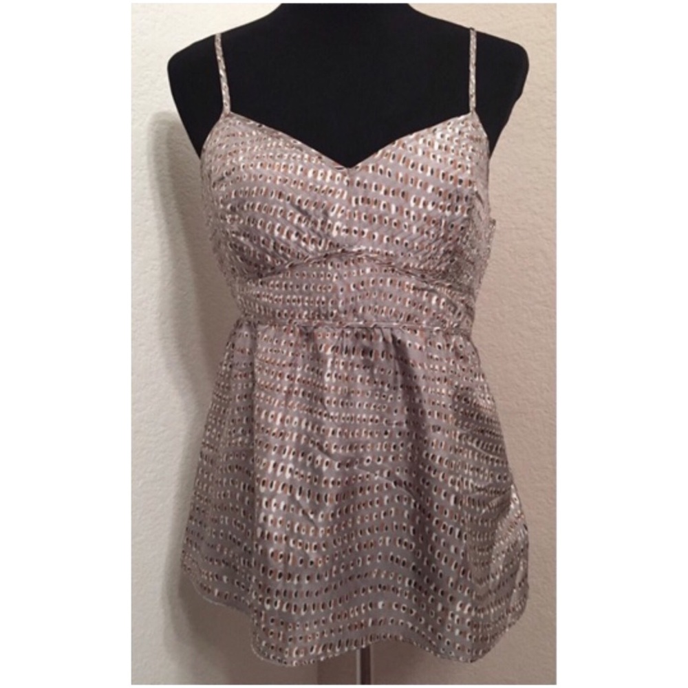 Madewell Metallic Camisole Top